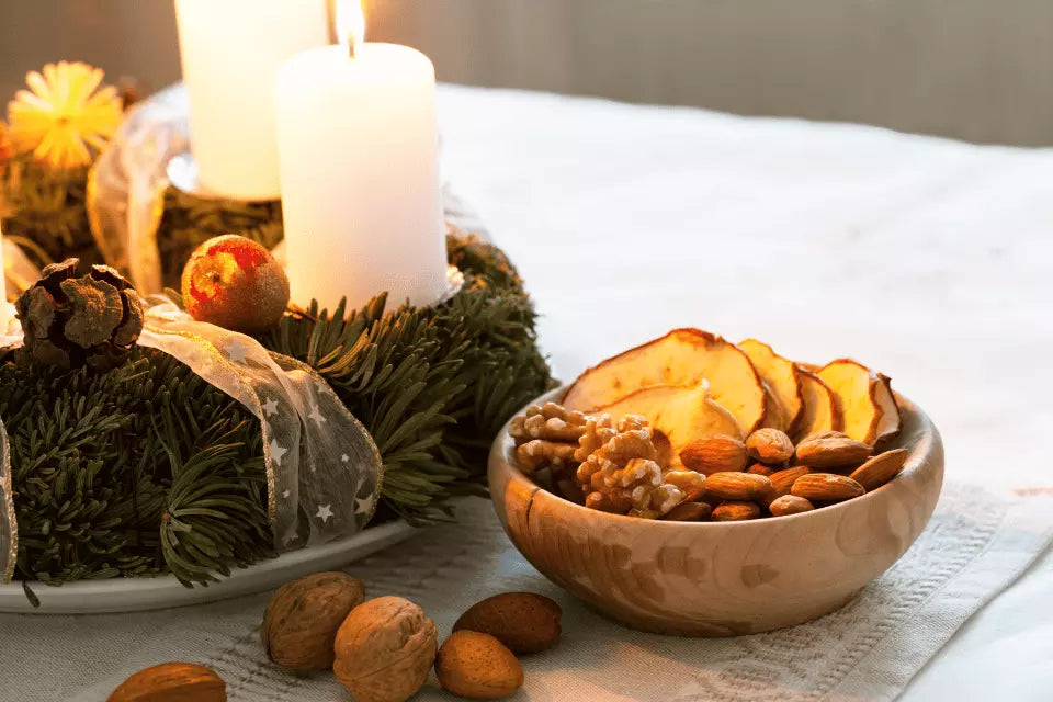 Gesunde Weihnachtssnacks für das Büro