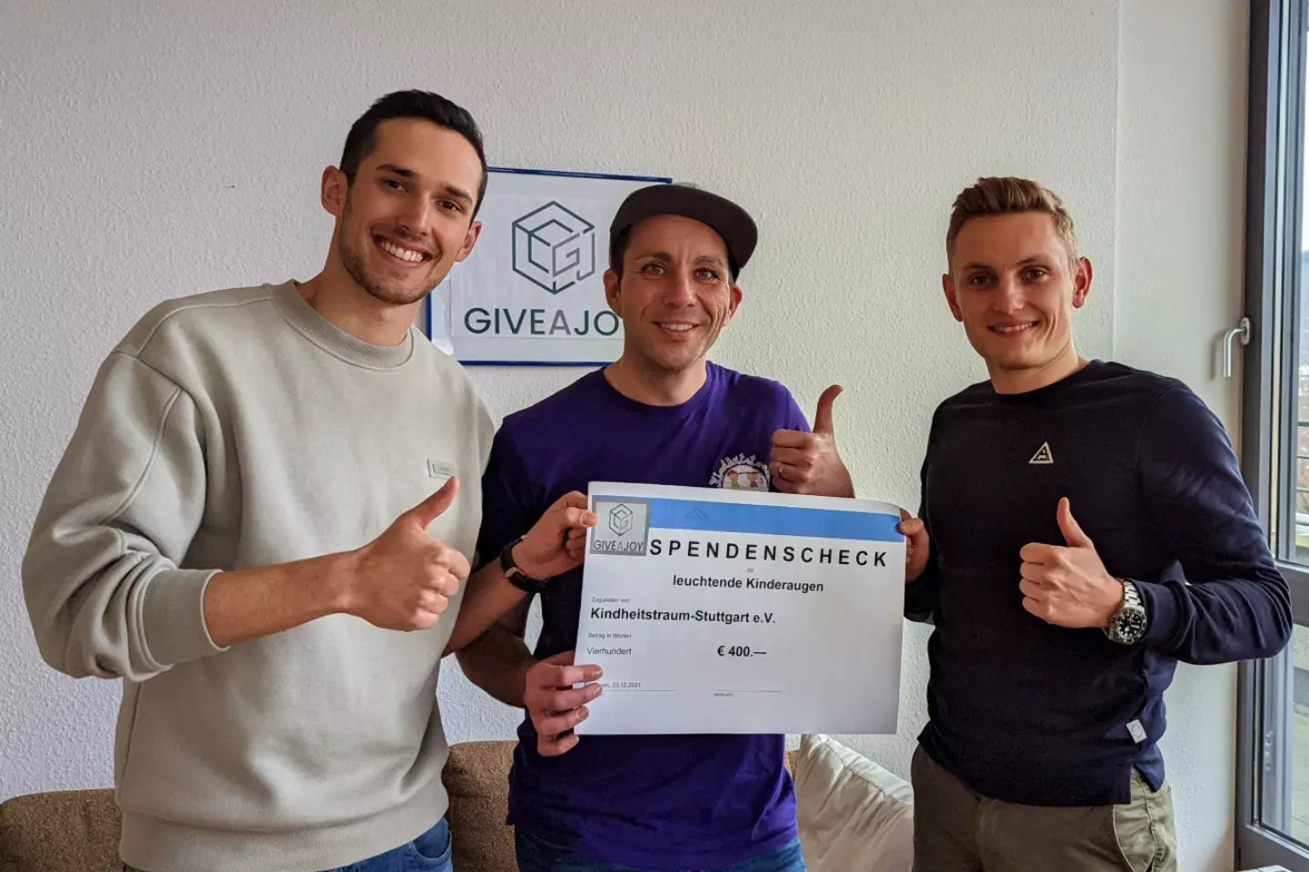 Spenden statt Shoppen – GIVEAJOY Social Black Friday Aktion