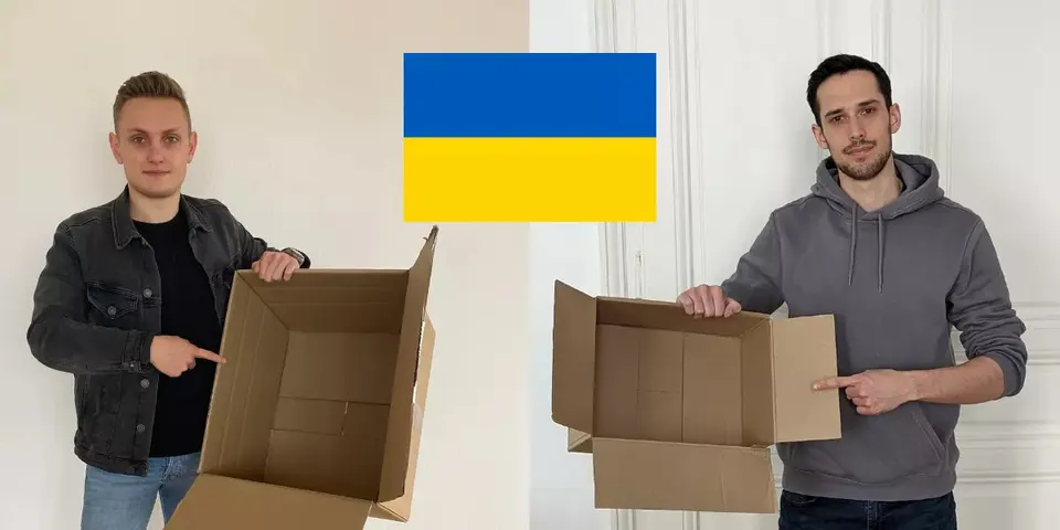 GIVEAJOY Spendenaktion für die Ukraine